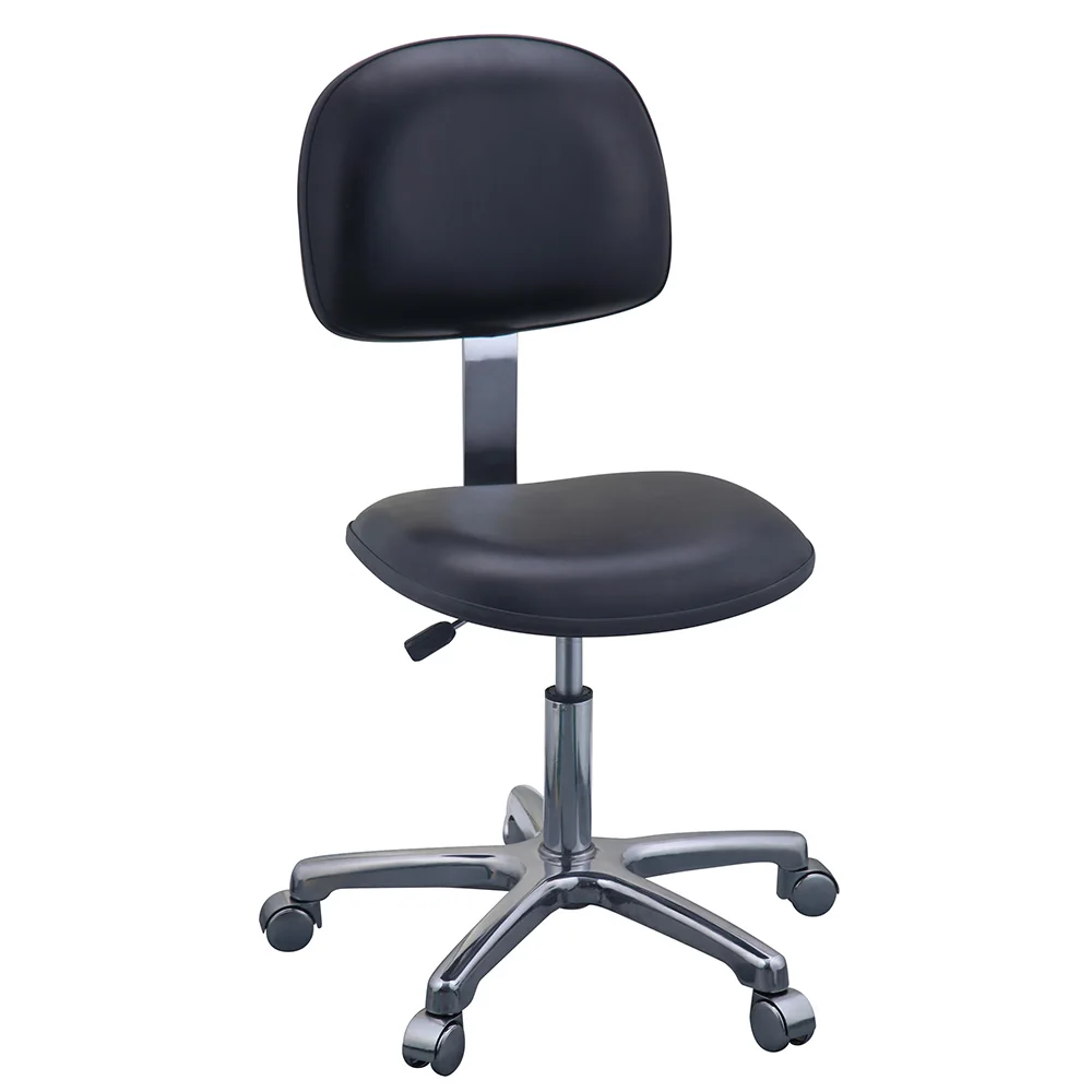 IMAGE kursi kantor Competitive Adjustable Industrial Office Pu Foam Anti Static Stool Anti-static Lab Chair Safe Esd Chair