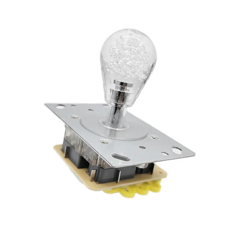 12V 7 Color flashing illuminate Joystick Fighting Joystick LED Arcade Joystick for mini claw crane machine