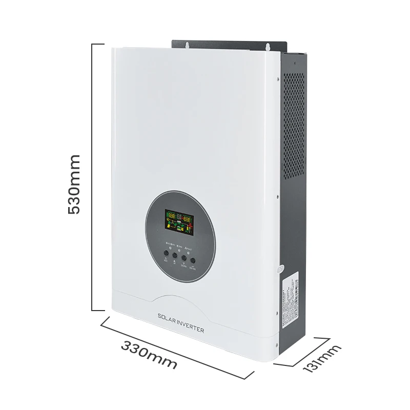 GOOTU 10KW 48V Solar Inverter Support One Phase Triphase Inverter Mode Built-in 120A MPPT Controller