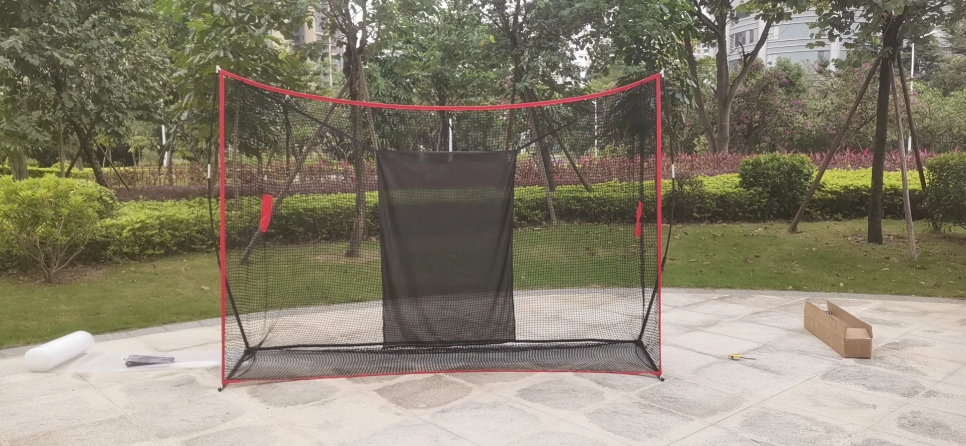 7FT by 7FT High Quality Portable Chipping Folding Driving Hitting Training Outdoor Practice Golf Net