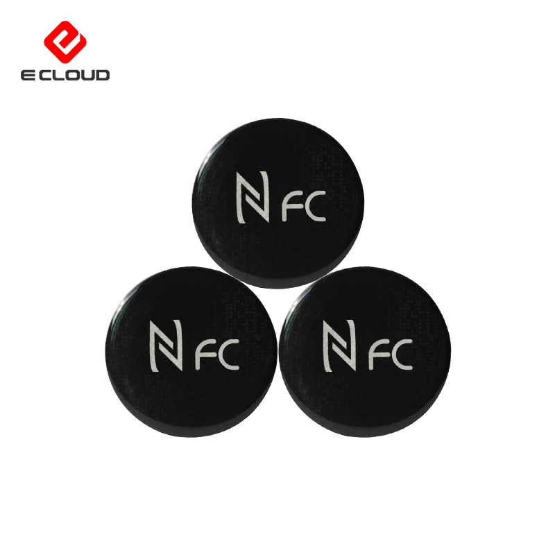 Новая мода карты для контроля доступа ISO14443A 13 56 МГц NFC стикер телефона в социальных сетях эпоксидная RFID