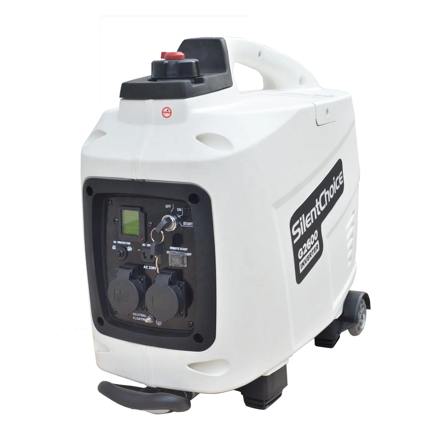 Silent Suitcase Gasoline 3.0kVA Generator 2600W Dual Fuel LPG Outdoor Inverter Generator Recoil Start Backup Portable Generator