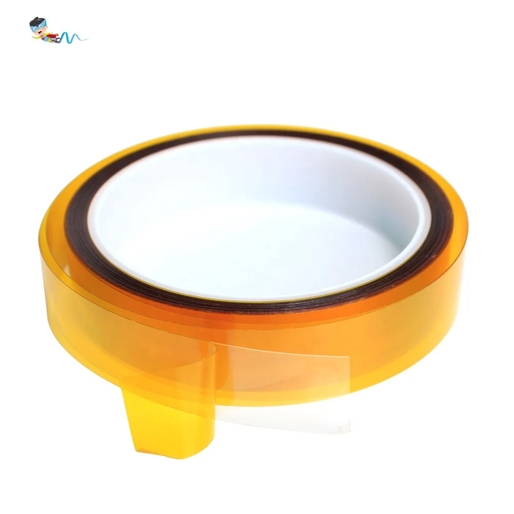 2- Linered Polyimide Pi Film Coated Acrylic Glue Kaptons Self Adhesive Tape with Release Liner