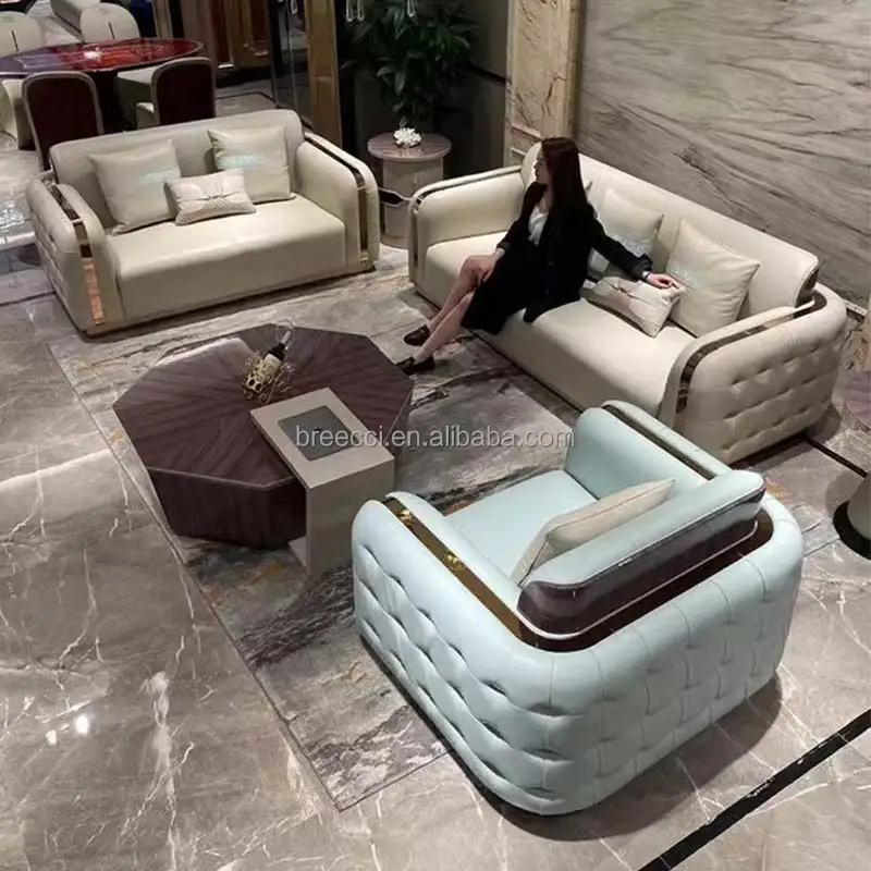 Итальянский Роскошный Современный дизайнерский диван-кровать комплект для гостиной обеденный уголок модульный с уникальными особенностями кожаный тканевый материал