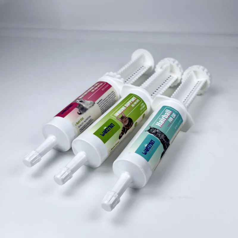 OEM Natural Hairball Control Gel for Cats Nutrition Supplements for Cats Hairball Remedy Aid with Omega 3 6 Fatty Acids