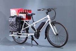 Новое поступление, Электрический грузовой велосипед 48 В 350 Вт, грузовой электровелосипед, электрический велосипед с длинным хвостом для доставки пищи