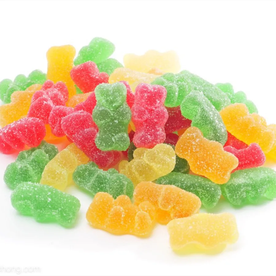 30-50kg/h Semi automatic Banana Bear Shape Gelatin Pectin Candy Production line