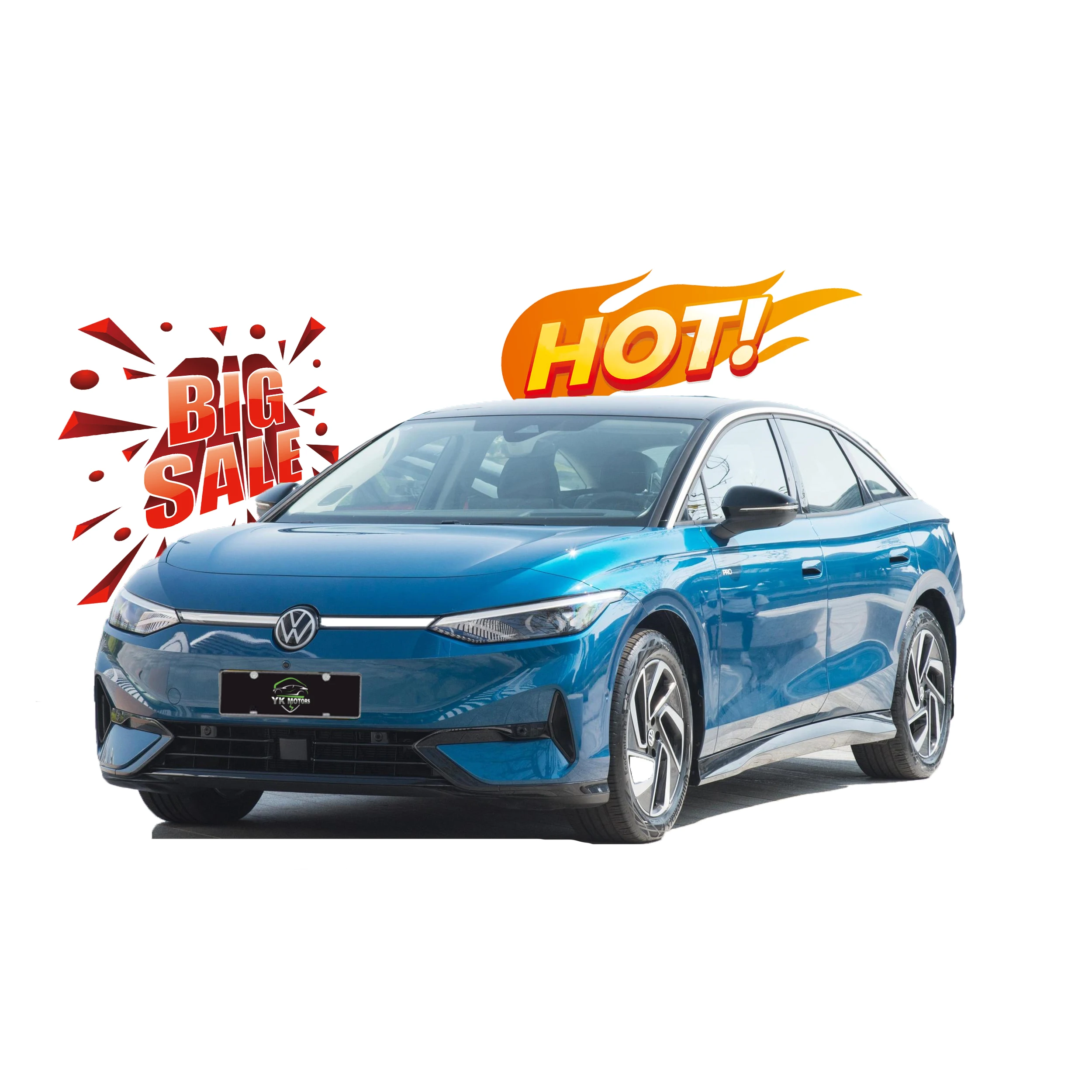 YK MOTORS Volkswagen ID.7 VIZZION 5 Door 5 Seater Volkswagens VW ID7 New Car Electric Car 2024 id7