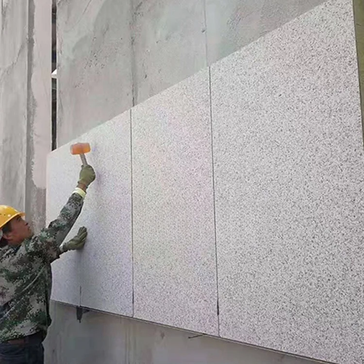 Made In China Superior Quality Rock Wool Decorative Plates Wall External Panel Heat Insulation Rock Wool Composite Board