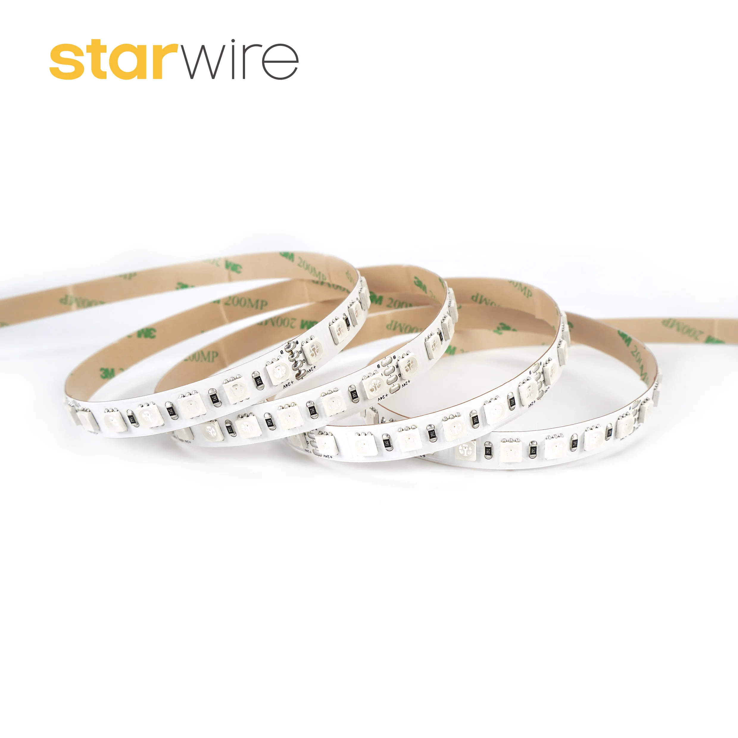 Flexible waterproof SMD 5050 led color Changing light DC24V PCB width10mm RGB 5050 Smart led srtips light