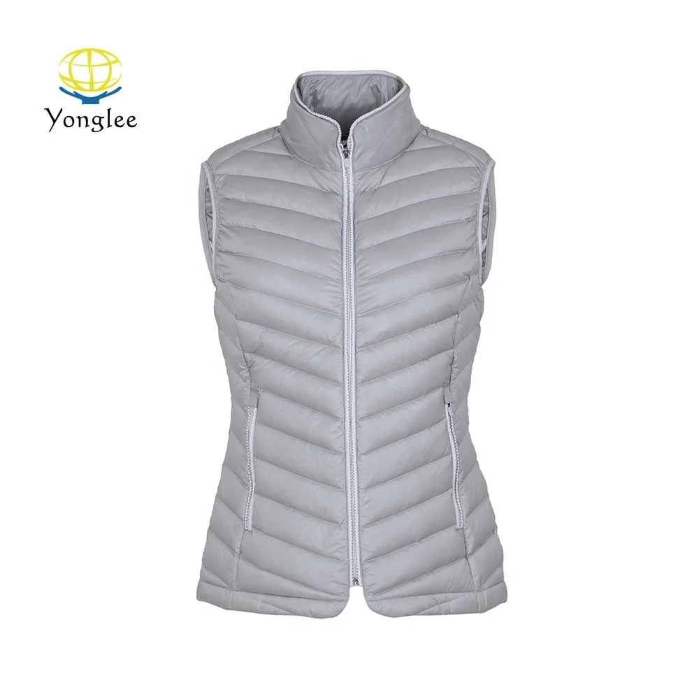 
Top Quality Hot Selling Professional Fashionable Design Thermal Quilting Free Custom Duck Down Vest 