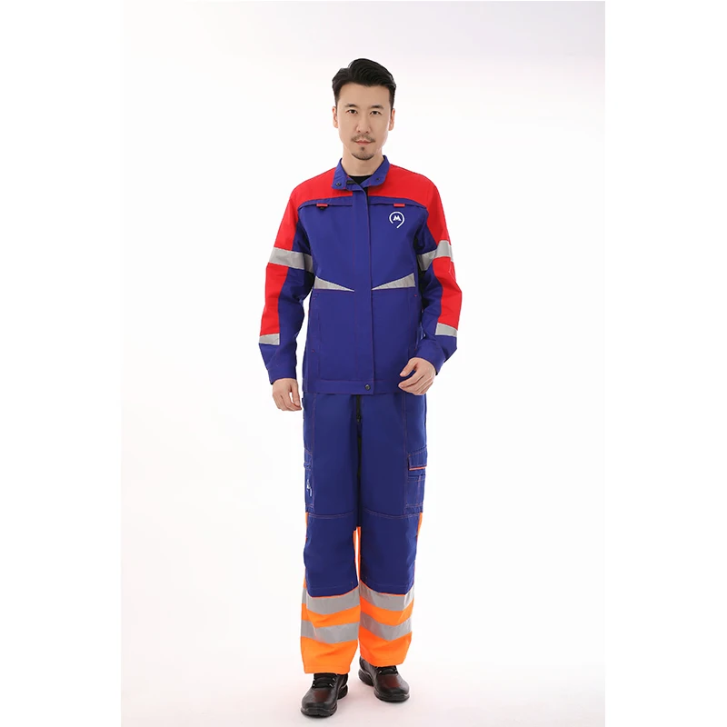 Safety workwear coating fire resistant uniform flame retardant jacket