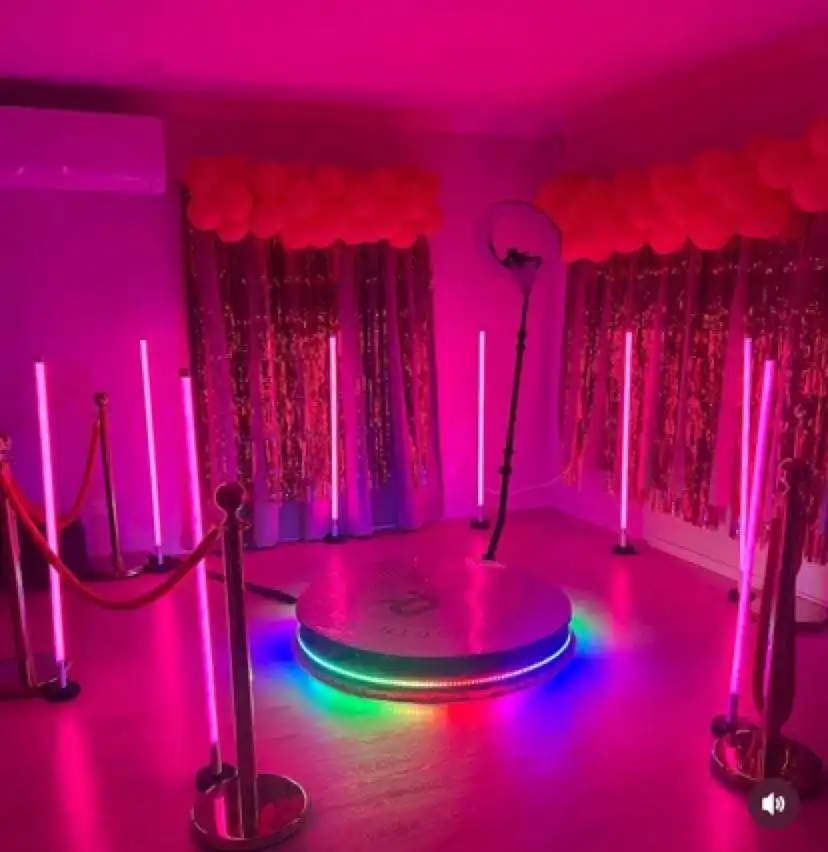 DSY Led Light Dance Stage 500 Light Effects RGB Handhold Lamps Wireless Portable Bar Lighting Disco KTV Club