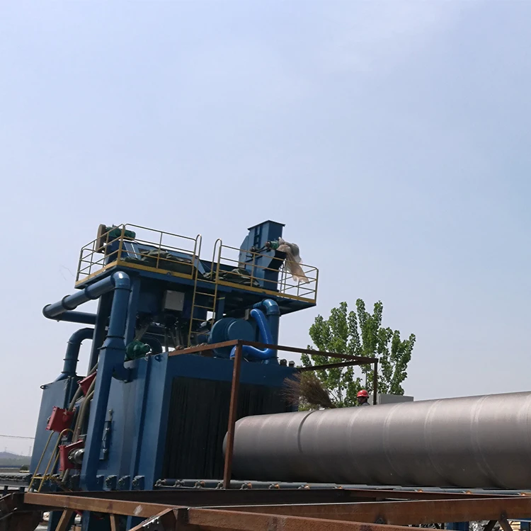 Газовый баллон, пружинная дробеструйная обработка, стальная конструкция, машина для удаления для очистки поверхности