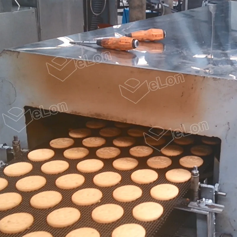 Popular High Quality Hard Biscuit Making Machines Wholesale Gas Oven Cream Cookies Equipment on sale