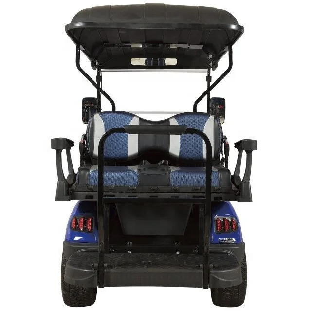 DC motor big 4 wheel golf carts with 30 degree climbing ability