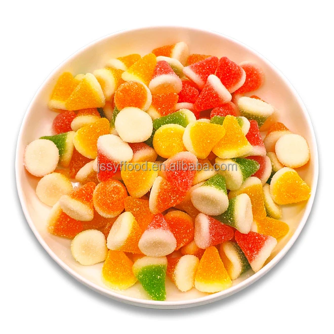 Confectionery supplier Wholesale custom private labels fruit gummy candies gummy worms gummy bear sweets
