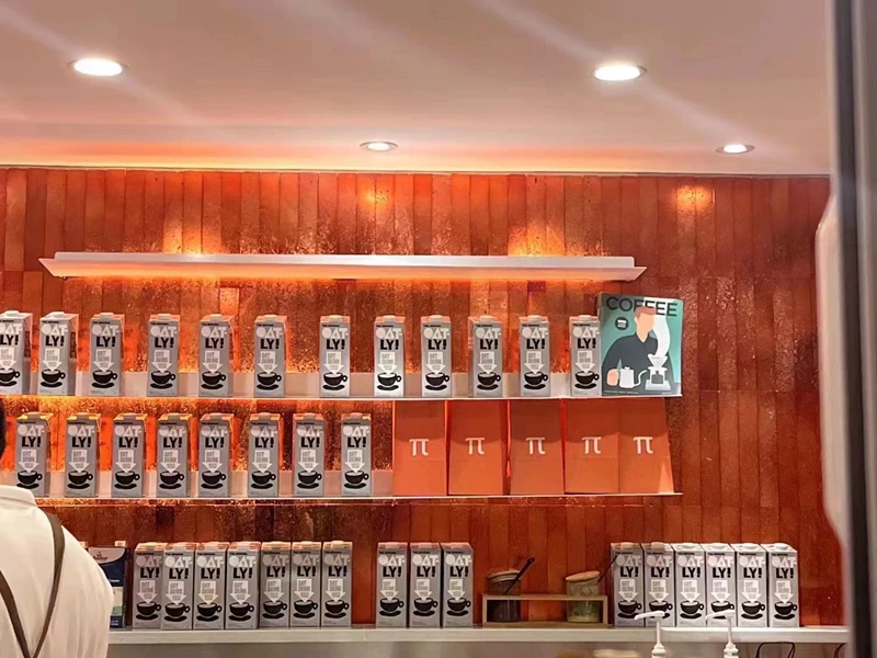 Modern Design Restaurant Hotel Electroplating Brick Stone Mosaic Tile Wall Tile