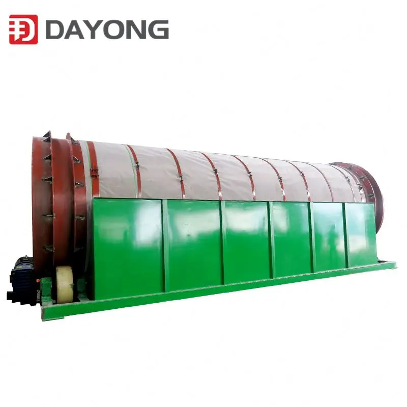 Sand vibrating screen separator / Roller Screen / Sawdust screening machine