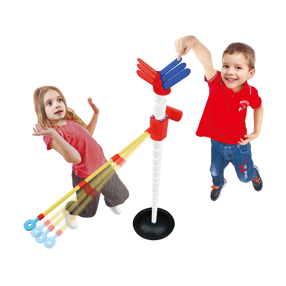 Interactive plastic play set kids dance toy limbo game