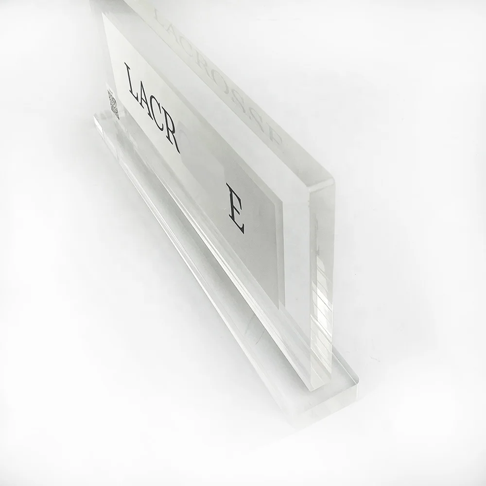 Индивидуальный Новый бренд Настольный акриловый знак с буквами офисный магазин компания бизнес-логотип создание ресторана кафе для помещений