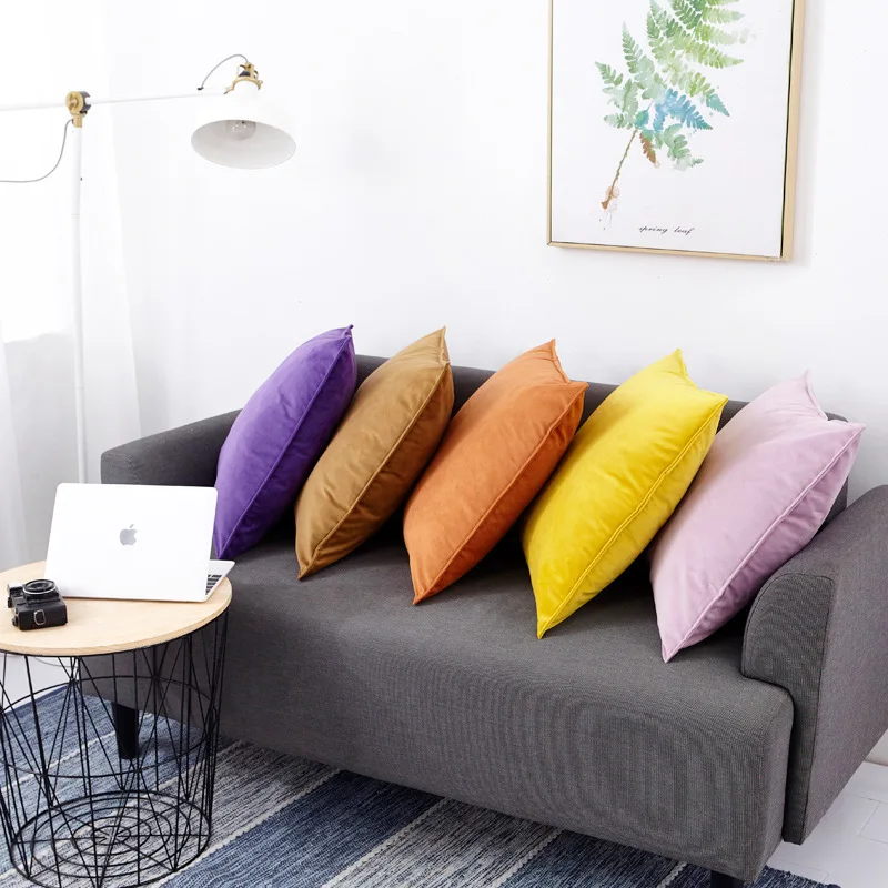 Hot Selling Couch Pillow Covers Luxury High Class Brand Home Sublimation 18 x 18 Euro Pillow Cover Rectangular