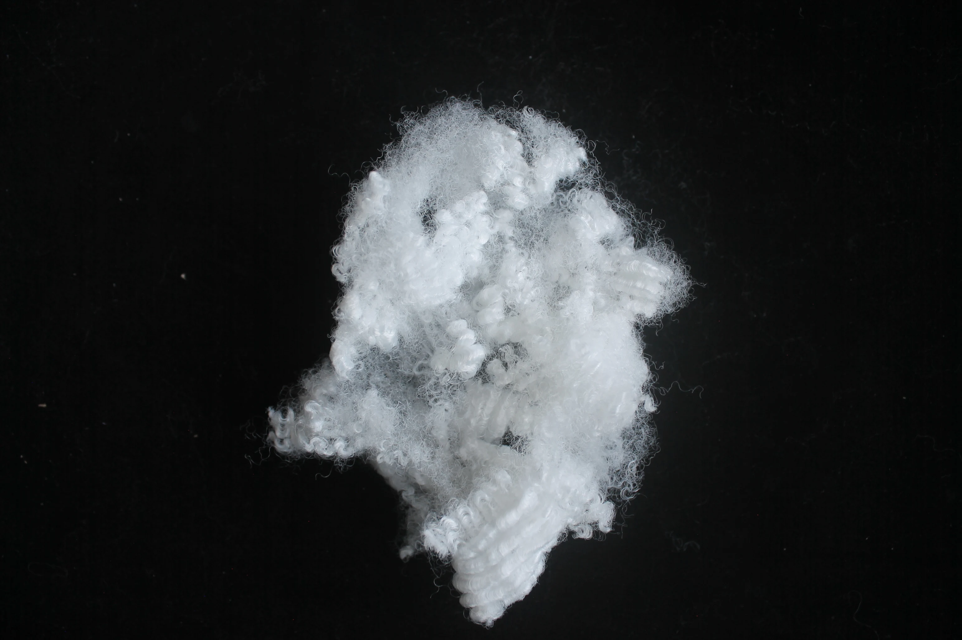 fiber factory low price 7D64mm pillow filling hollow conjugated silicon fiber