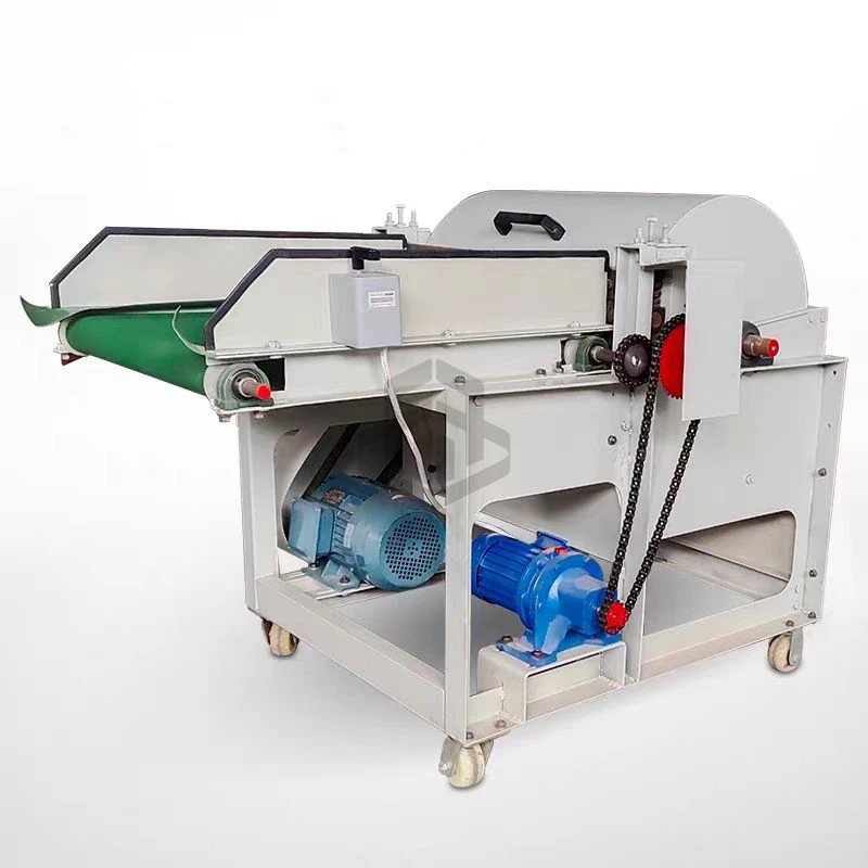 Fabric Edge Material Crusher Waste Recycling Spraying Cotton Open Machine Portable garment offcuts and fibre shredders
