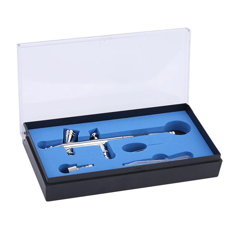 Commercial Arts Cake Decoration Nail Art Model Making Crafts  0.3mm Tip 2cc Gravity Feed Cup Airbrush Gun