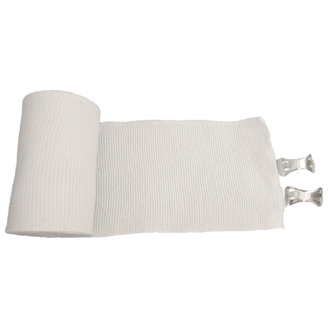 Customize Size CE/ISO Medical Elastic PBT Bandage Roll High Medical Elastic Bandage