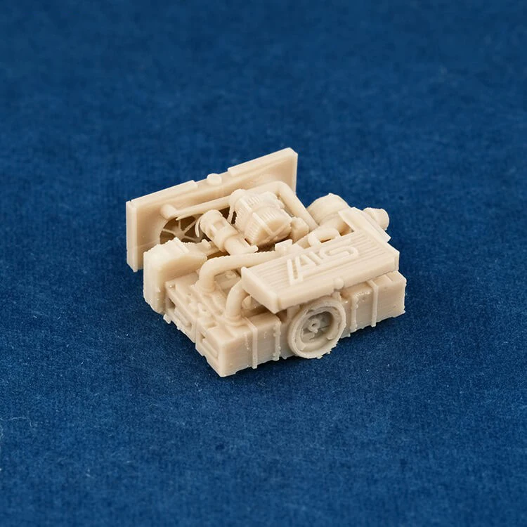 1/64 EJ20 Engine Model Uncolored Resin Garage Scene Repair Tools Decoration Simulation Scene Toy