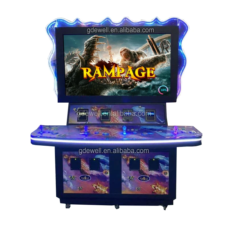 Fish Game Arcade Fishing Software Fish Hunting Game Kit Rampage King Kong For Sale
