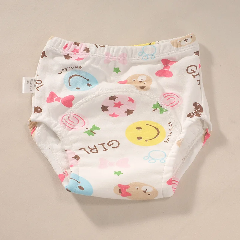 New Infant Breathable Training Pants Baby Toddler Pants Six Layers Cloth Diapers for Babies
