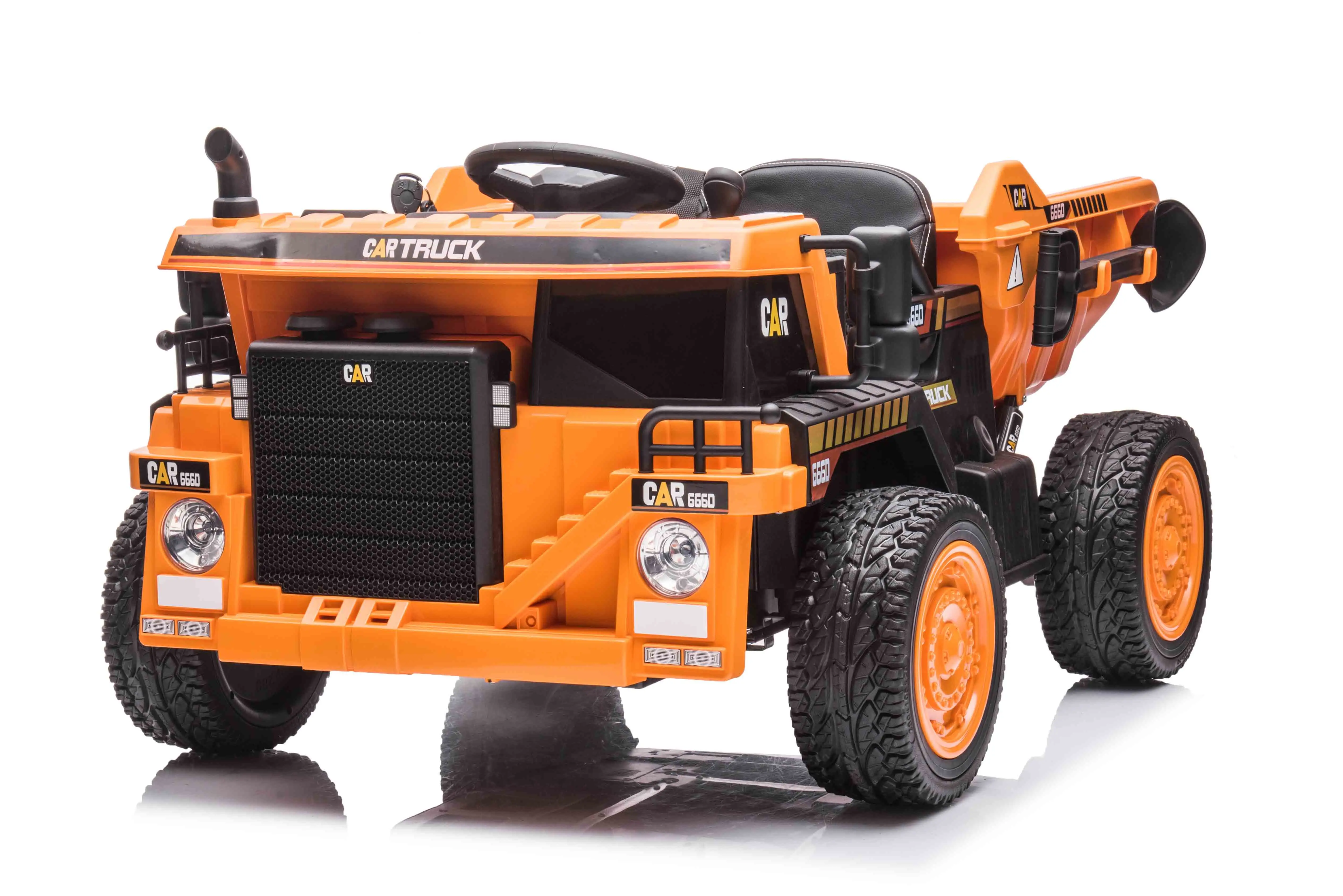 Two Seater New Engineering Children Truck With Electric Dumper