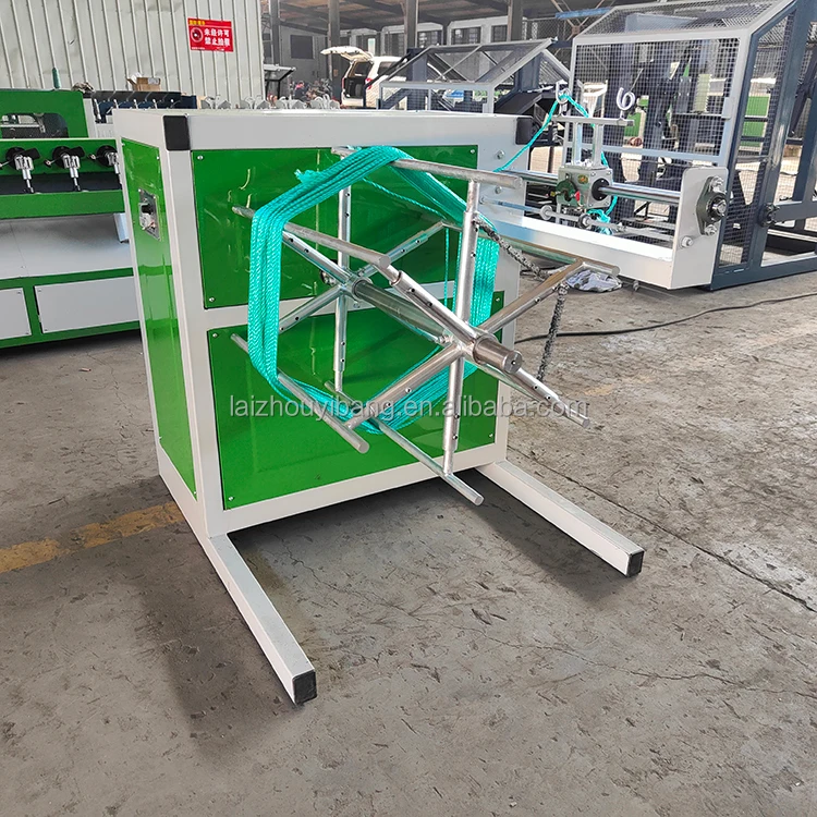 Rope rewinding machine rope coiler winding machine rope coil making machine