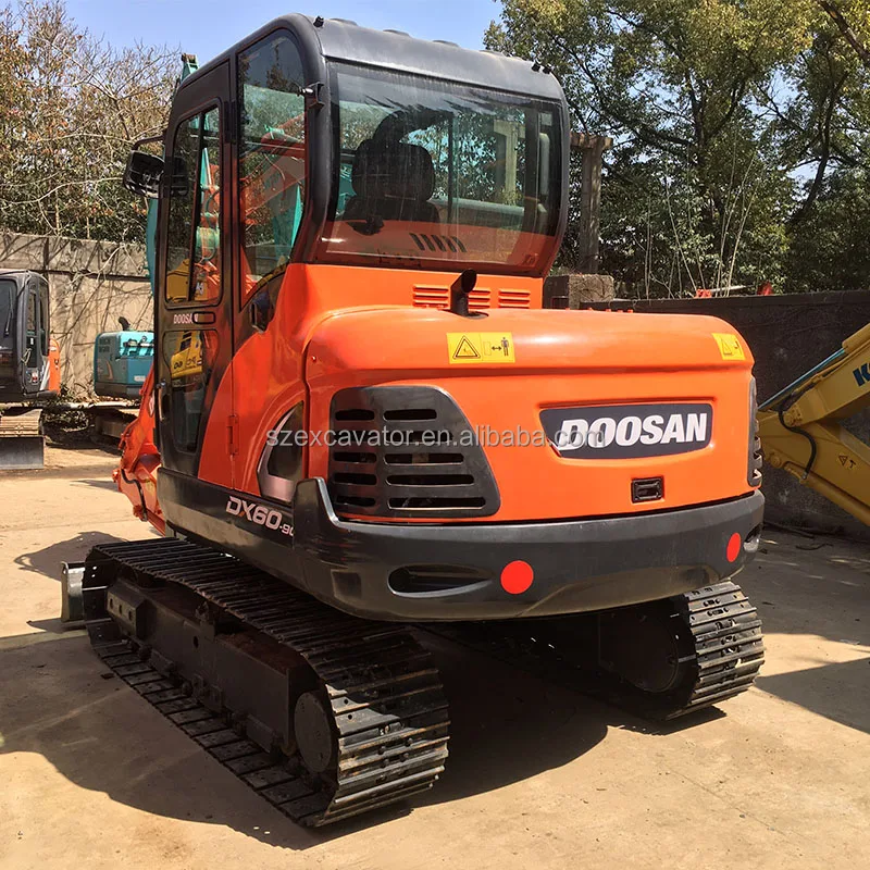 Высокое качество 2022 год лидер продаж экскаватор doosan на продажу 6 тонн DX60/DX60-9C