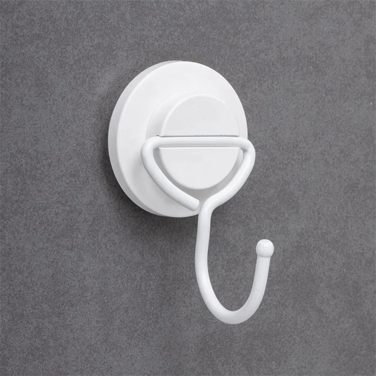 Настенный крючок на присоске для ванной комнаты, стальной настенный крючок с покрытием для пальто, шляпы, полотенец, подвесной вакуумный крючок