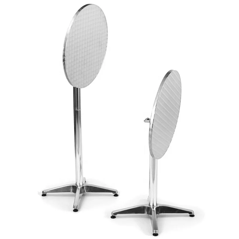 
Hot Sale Adjustable Aluminum Folding Bar Table 
