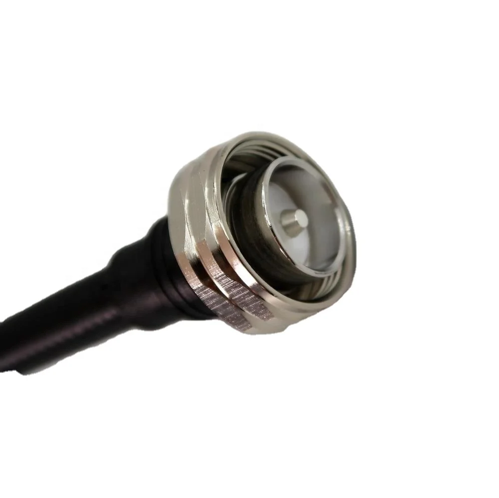 Newly jumper cable din male super flexible rf jumper cable male female cable connectors