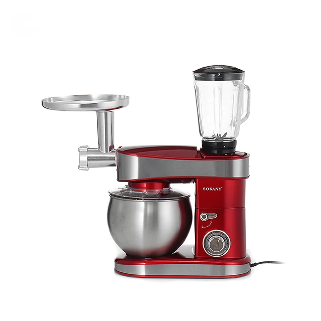 Sokany 1500w Professional 3 In 1 Stand Mixers Electric Dough Mixer Kitchen Food Stand Mixer