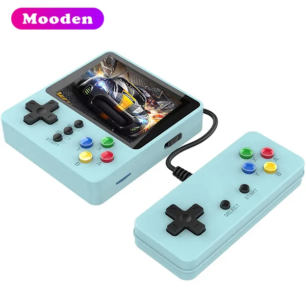 L K5 Handheld Game Player 2.8 inch Screen Mini Handheld Game Console with Gamepad AV output TV Classic Gaming Console For NES