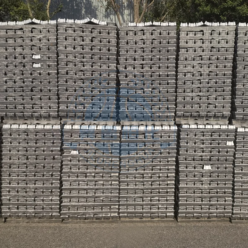 Aluminium Ingots from China A7 99.7% A8 99.8% Solar Raw Materials at Competitive Price Per Kg