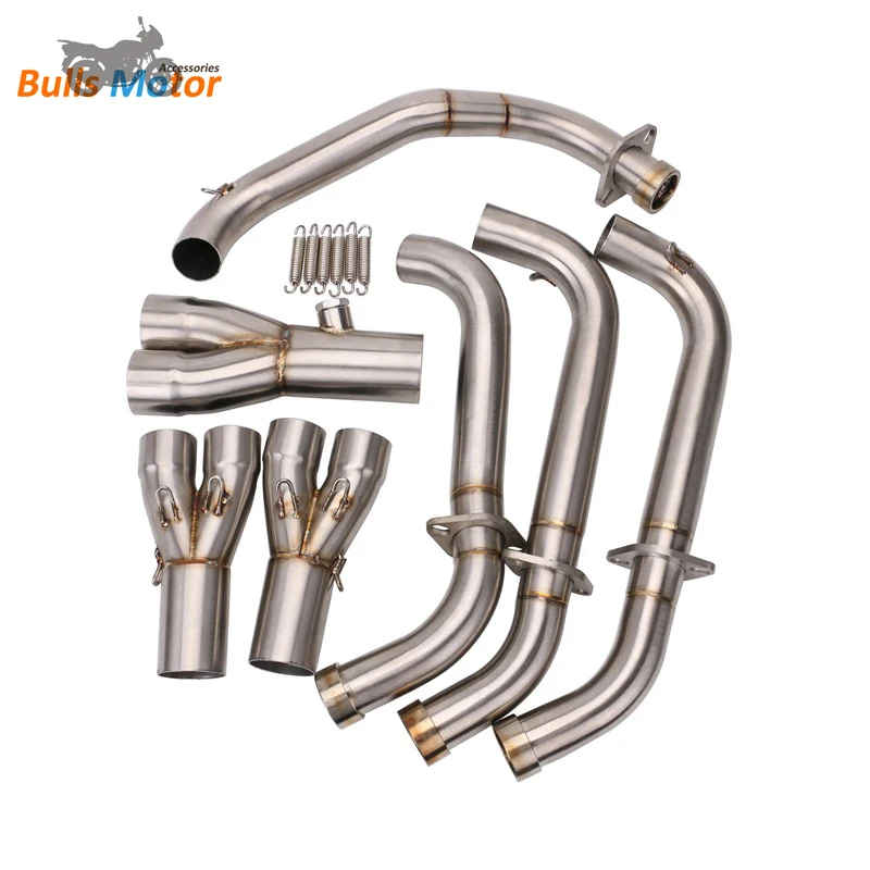 High performance motorcycle exhaust system for Kawasaki Z900 motos escape exhaust pipe exhaust modified