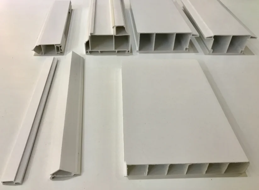 Easy Assemble  Pvc Door Profile For Restaurant