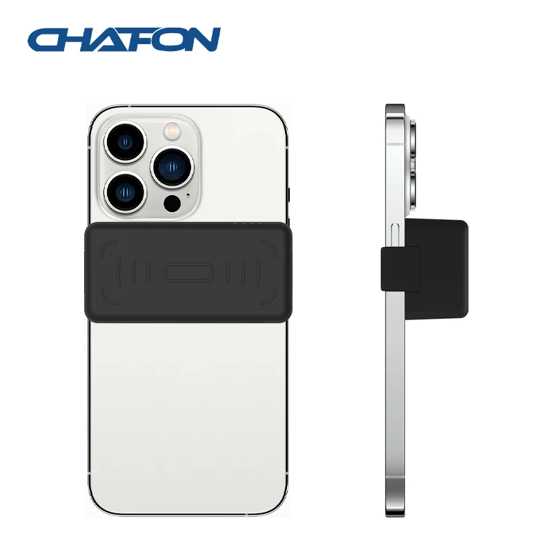 Считыватель карт Chafon UHF с большим радиусом действия, ручной считыватель чипов с синими зубьями для управления магазином одежды