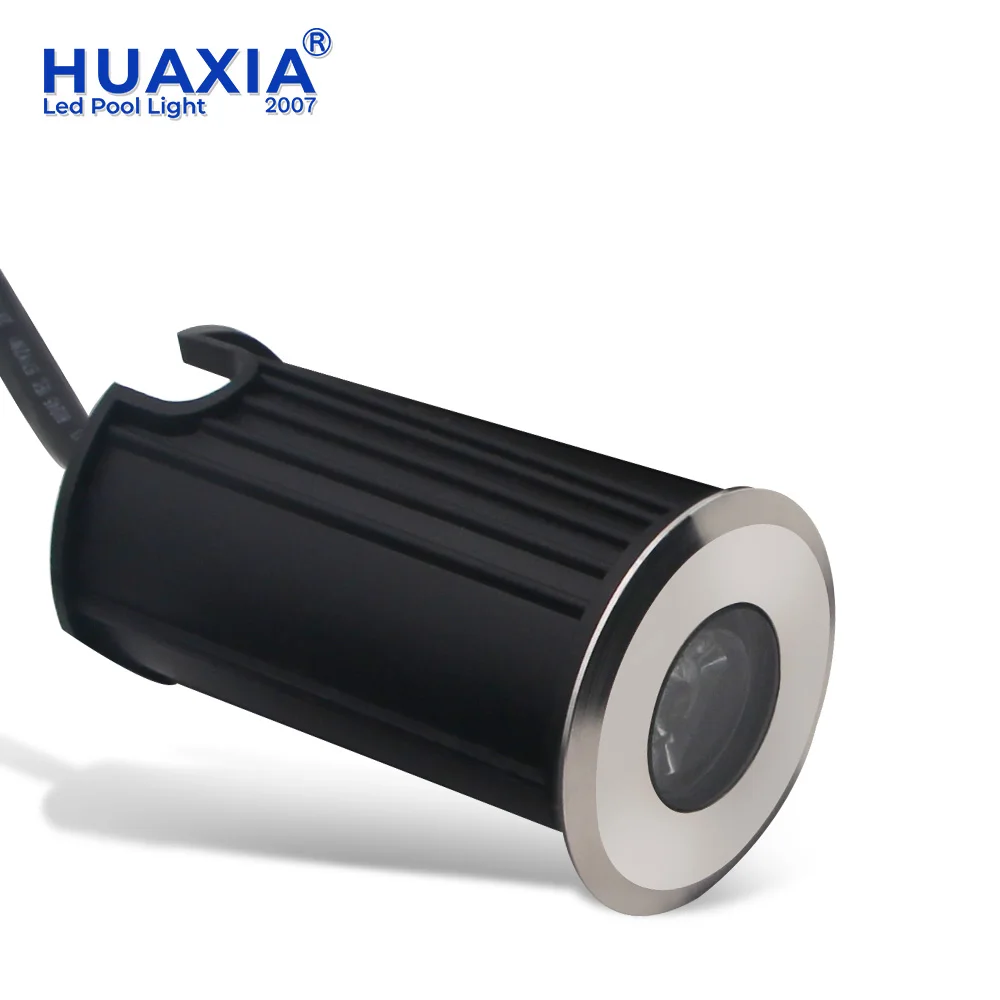 IP68 Stainless Steel and ABS Housing 1W LED Underground Pool Light with Durable IP68 Rating