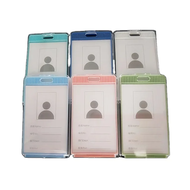 Пластиковая Вертикальная визитница для удостоверения личности