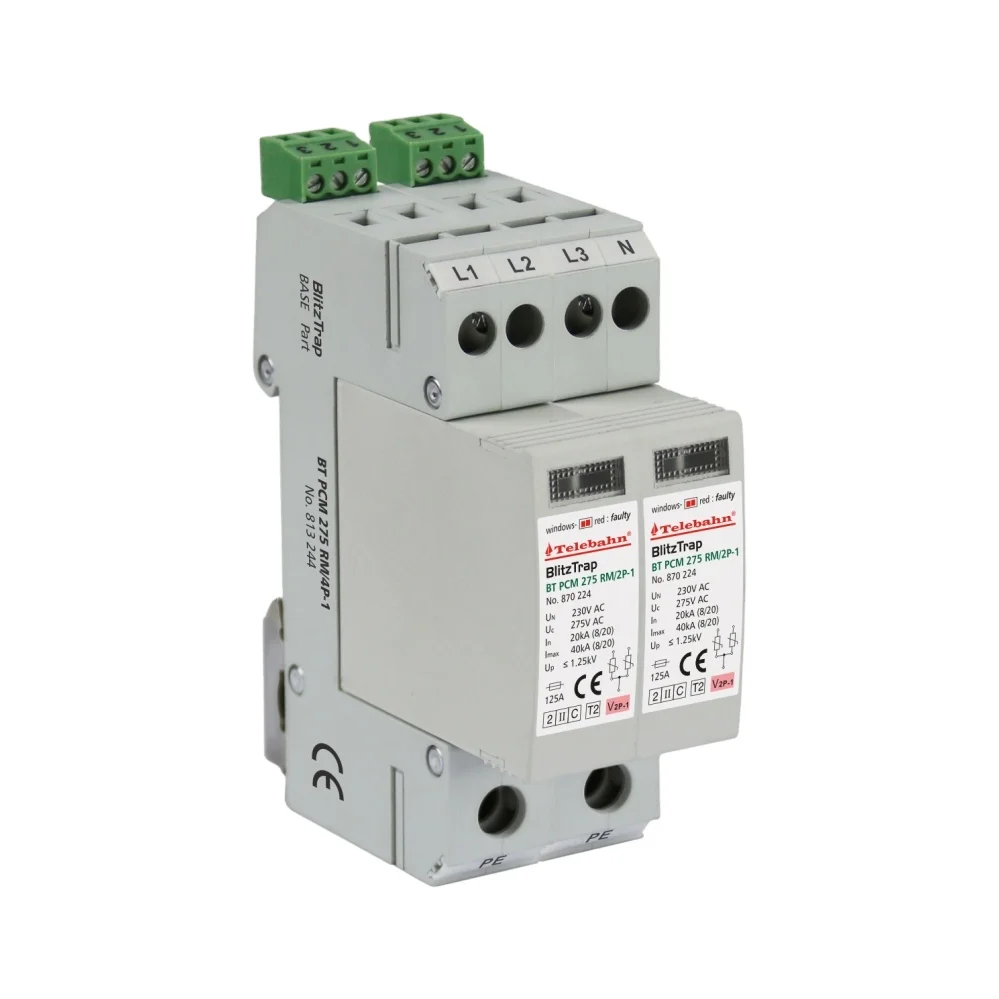 40kA 1P источника питания устройство защиты от перенапряжений сетевой фильтр СПД