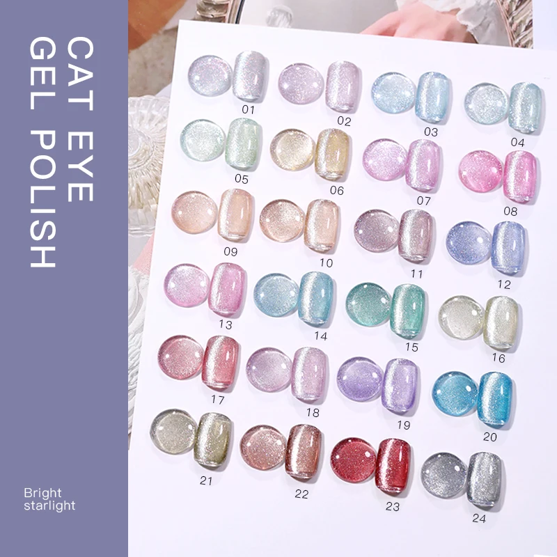 Nail Supplier Hema Free Gel Uv Hard Gel Nail Color Japanese Glitter Jr Custom Logo Cateye Nails Gel Polish Set LED UV Lamp 1kg