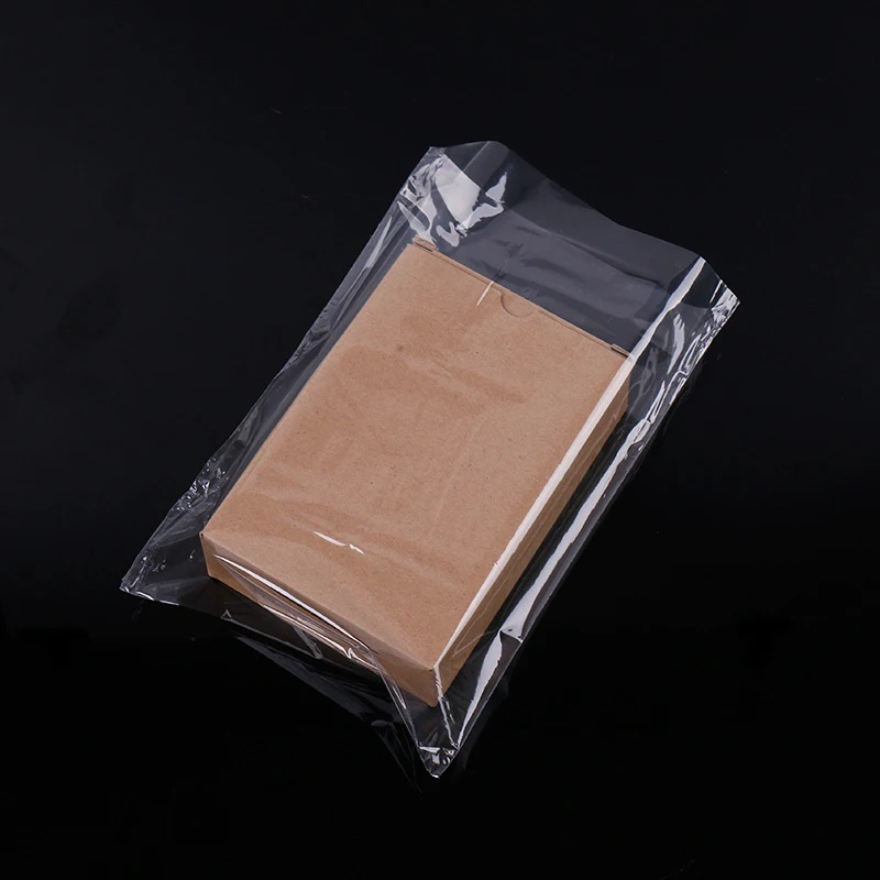 transparent heat seal shrink wrap plastic film bags for small box